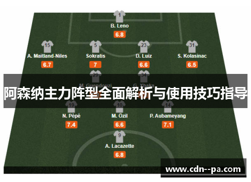 阿森纳主力阵型全面解析与使用技巧指导 阿森纳主力阵型全面解析与使用技巧指导